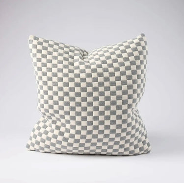 Gambit Cushion - Off White / Blue – High quality House of Dudley homewares